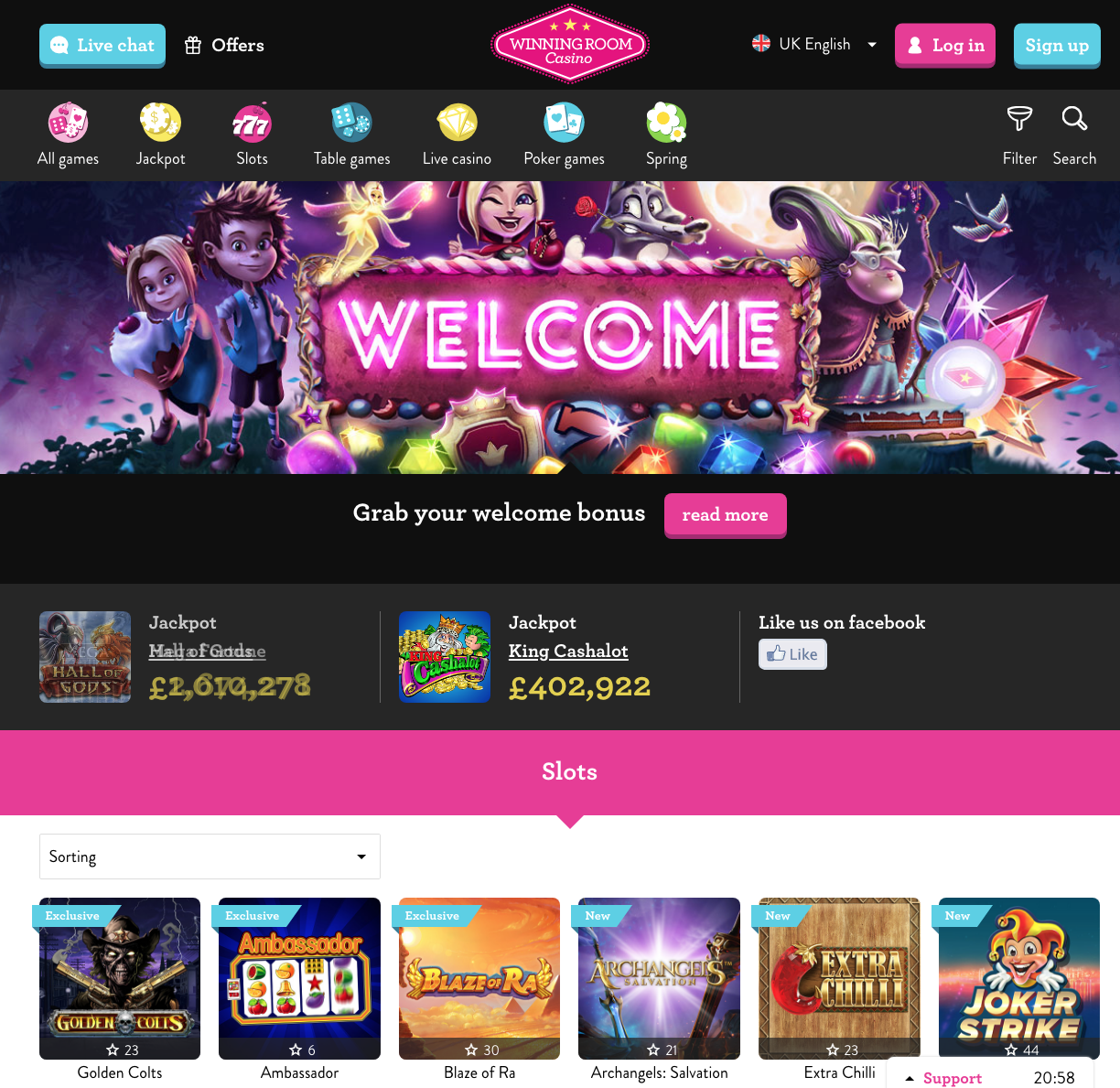 cardable casino sites 2018