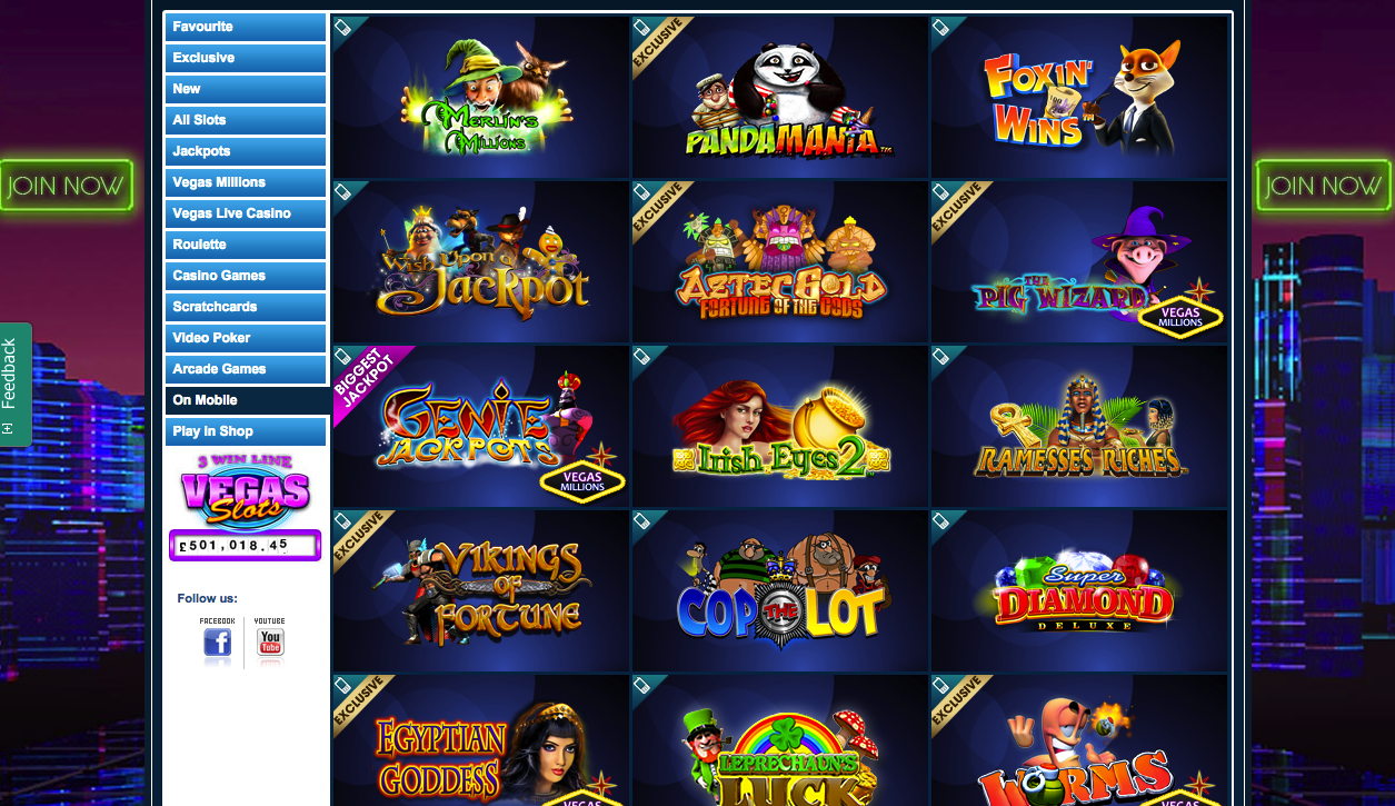 william hill casino games